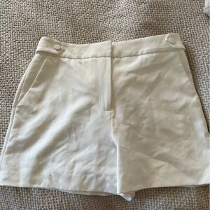 Milly White Cady Shorts Size 8